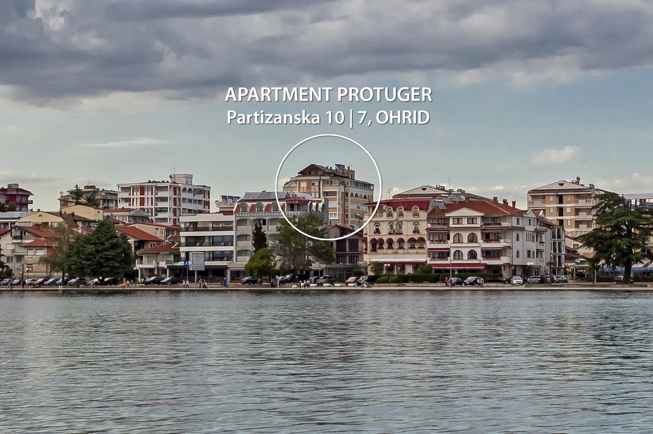 Protuger Leilighet Ohrid Eksteriør bilde